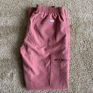 Figs Mauve Yola Pants XS Petite